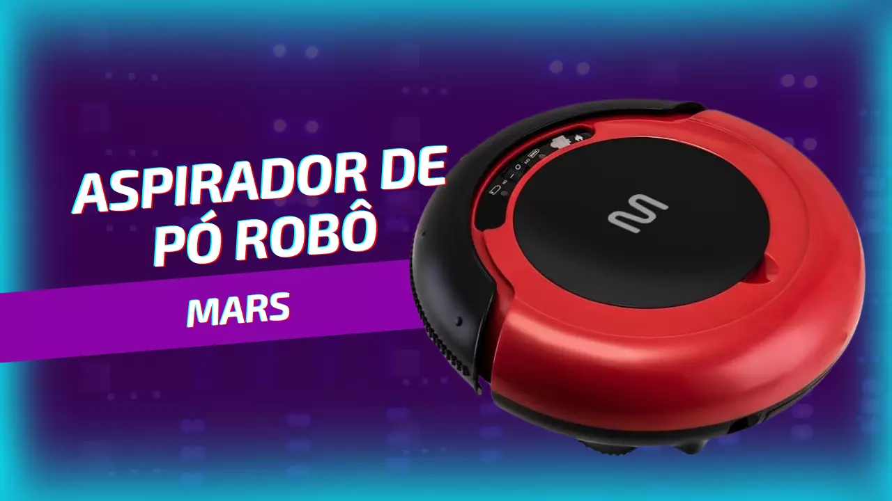 Aspirador de Pó Robô Mars