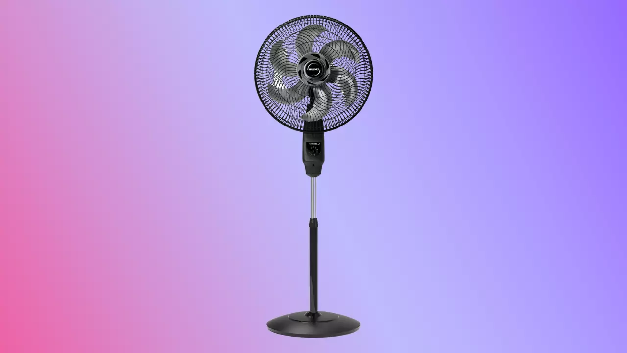 Ventilador de Coluna Mallory Chronos Grafite