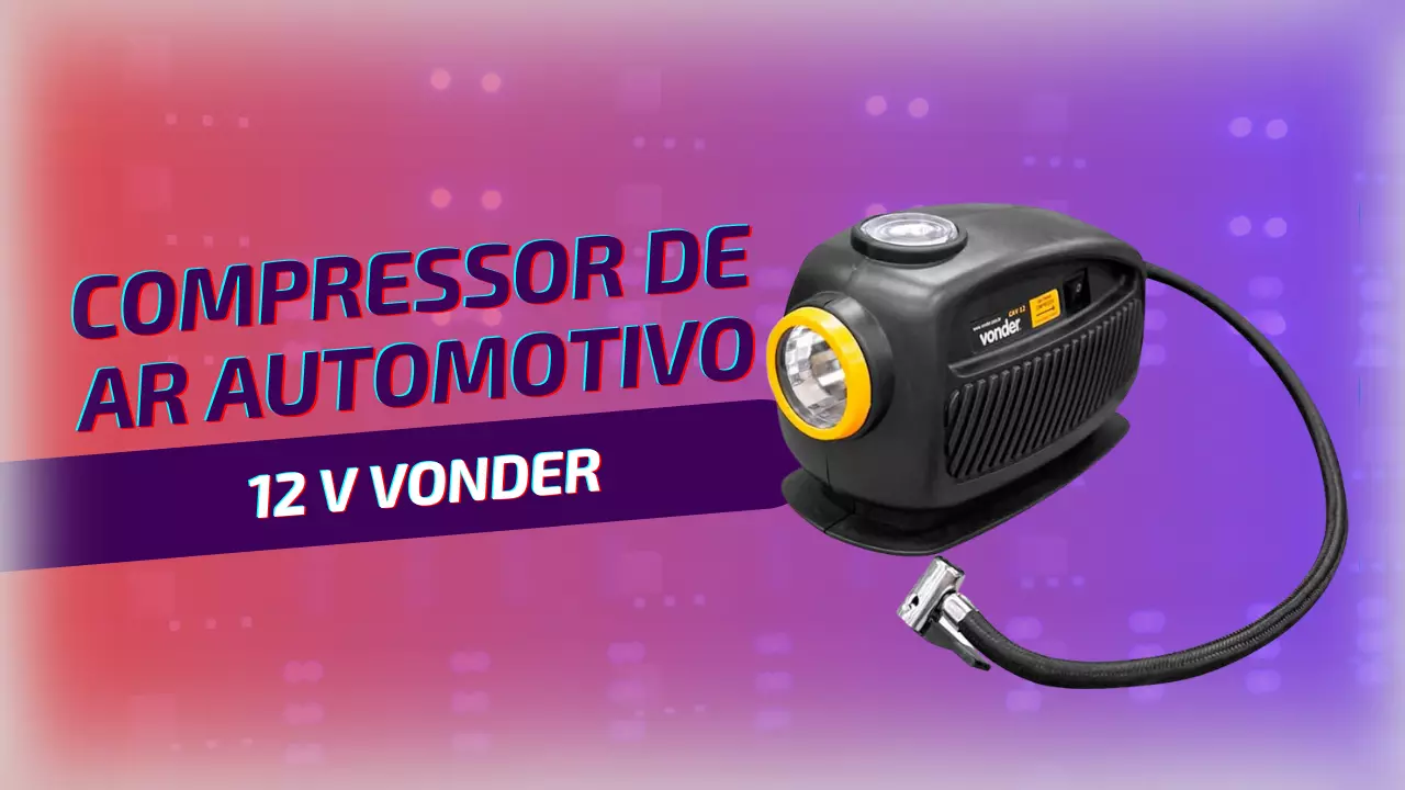 Compressor de Ar Automotivo 12 V Vonder