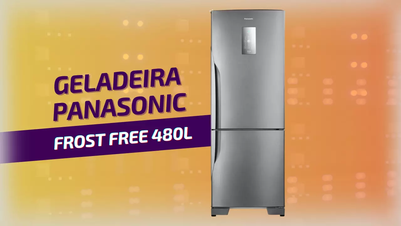 Geladeira Panasonic Frost Free 480L