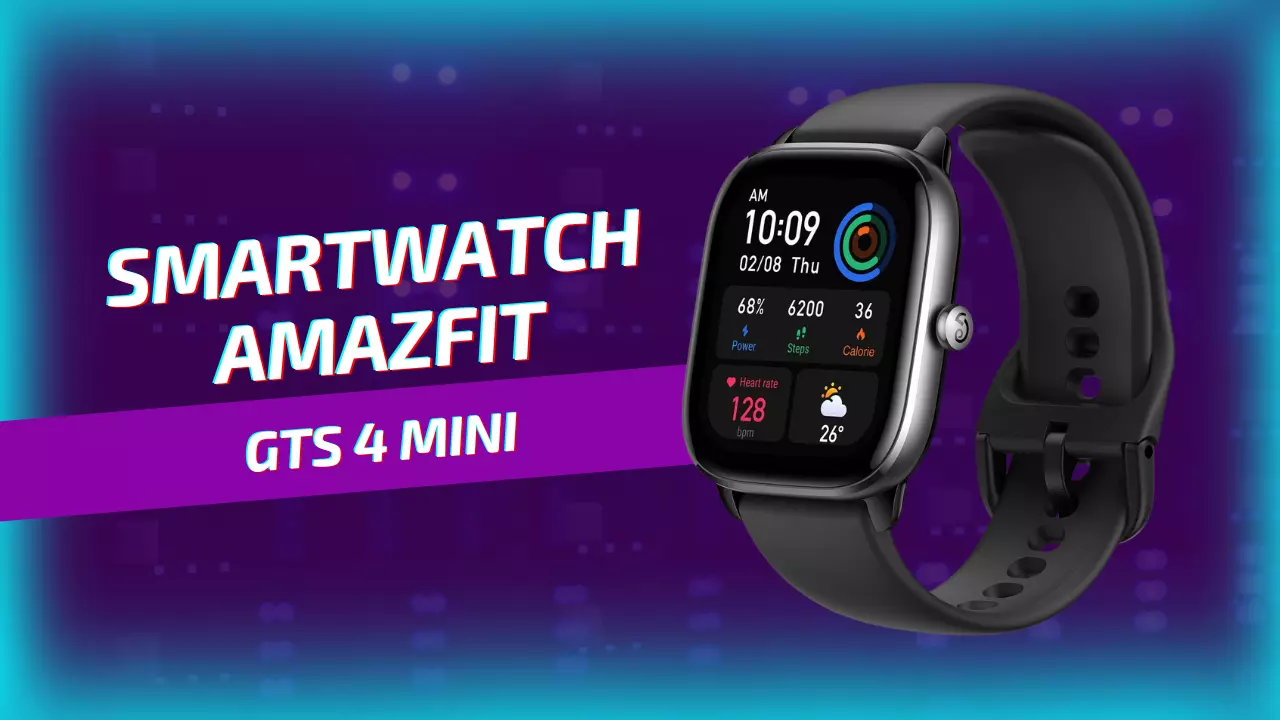 Smartwatch Amazfit GTS 4 MINI