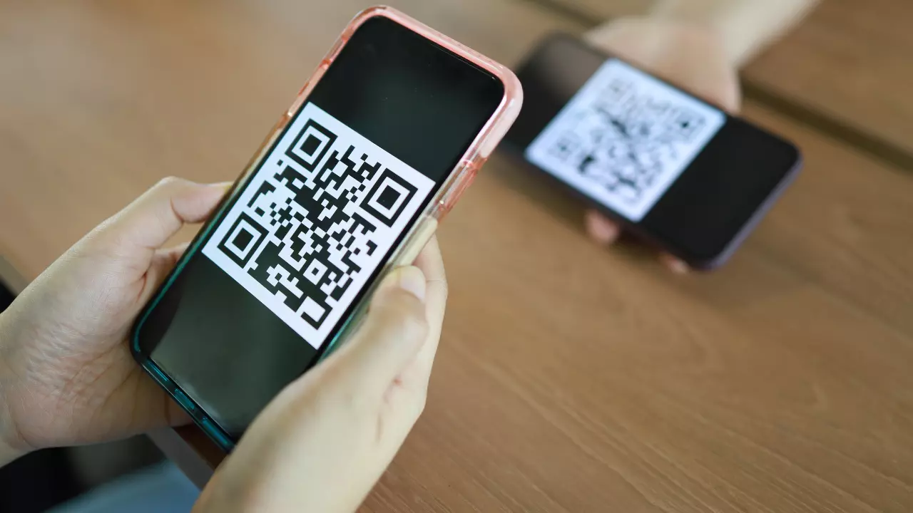 QR Code para compartilhar a rede Wi-Fi