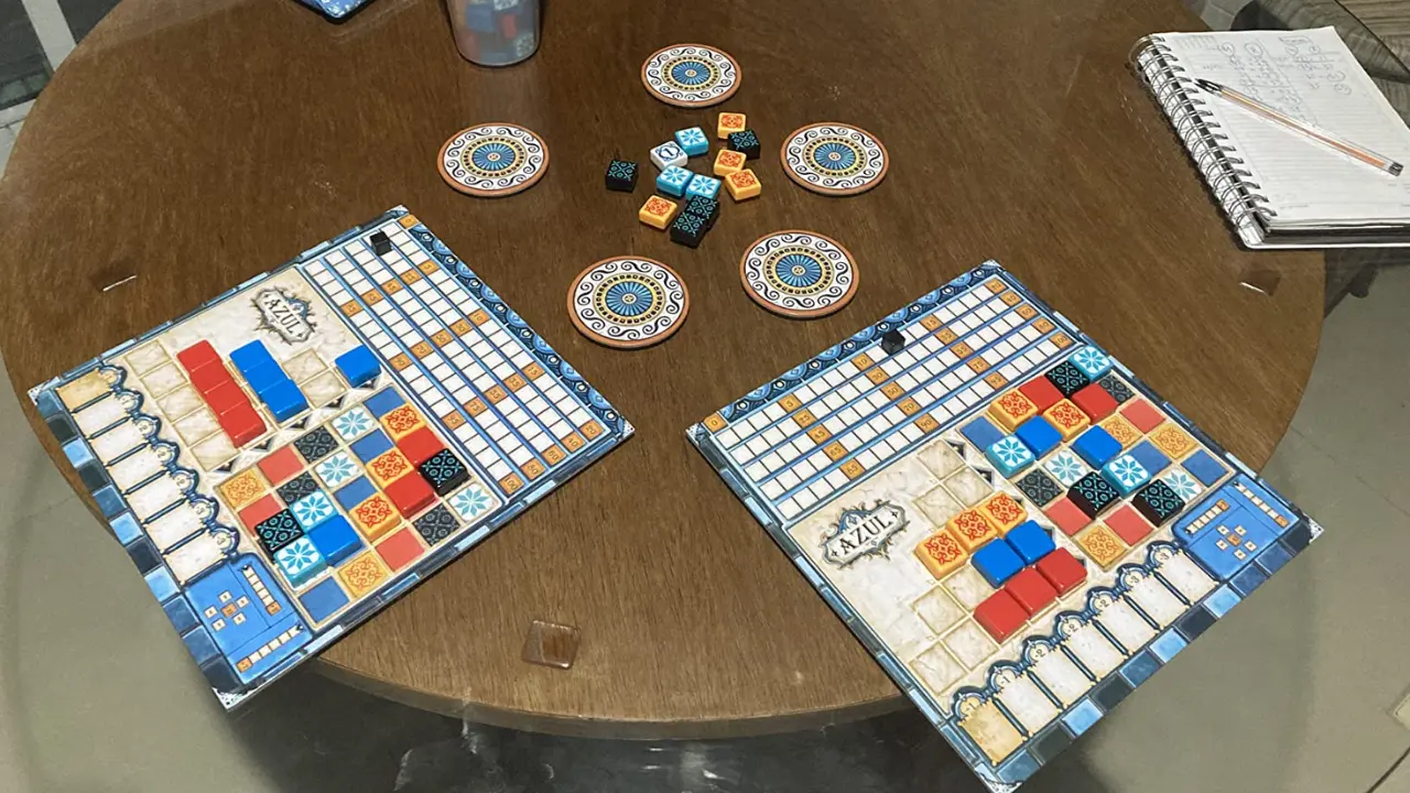 Jogo Azul de Tabuleiro