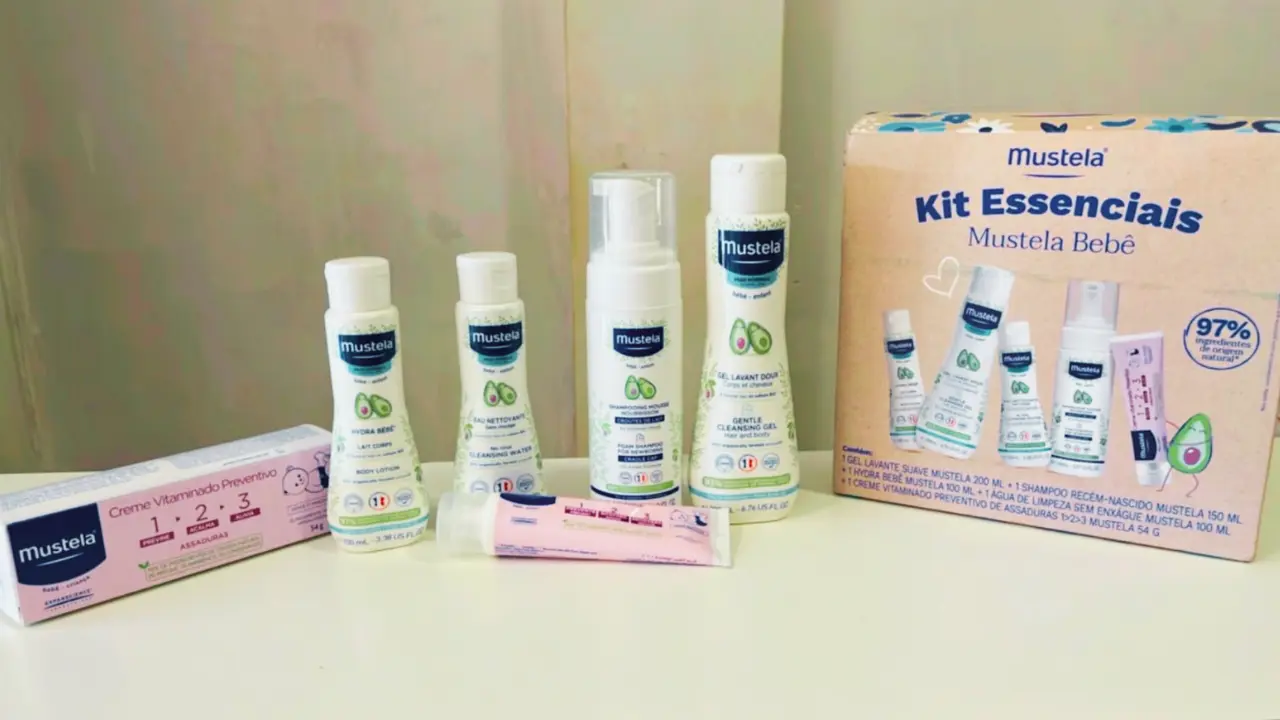 Mustela Kit Essenciais Bebê e Criança